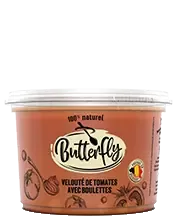 Velouté de tomates avec boulettes